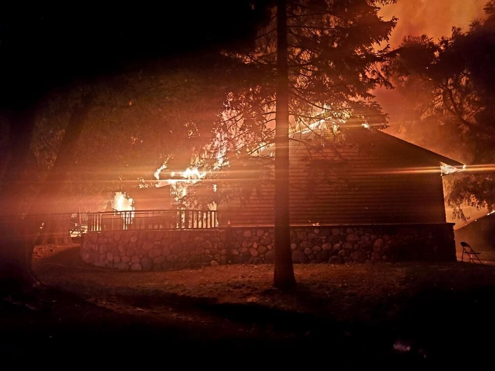 Riley's at Los Rios Rancho on Fire